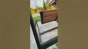 Качели "LOFT 1" производства "EXO outdoor"