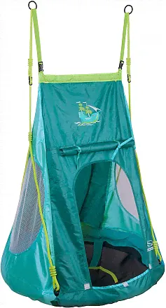 Качели-гнездо с палаткой Hudora 90 – Pirat, бирюзовые