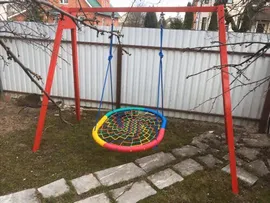 Качели-гнездо овальные 120х140 см