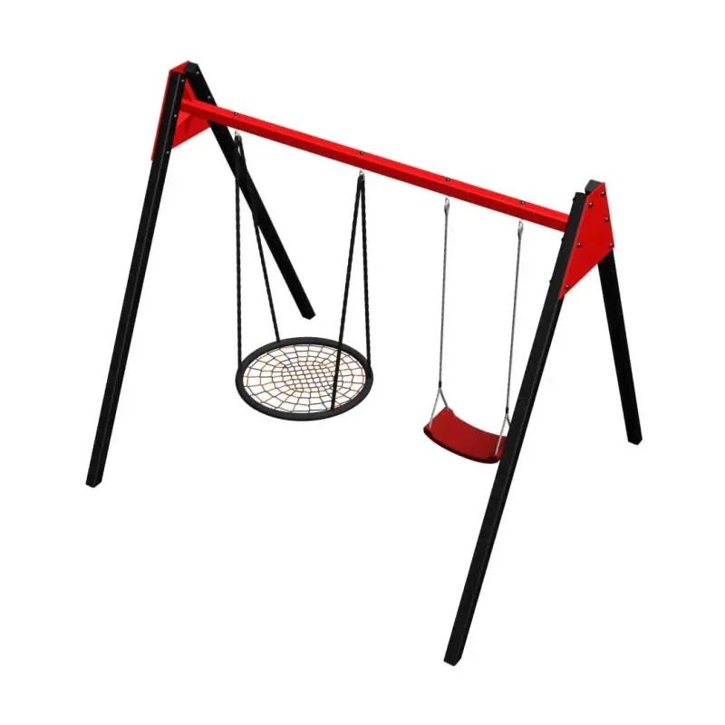 Уличные качели Sv Sport Maxi (рама + качели-гнездо Grad + качели пластиковые)-4