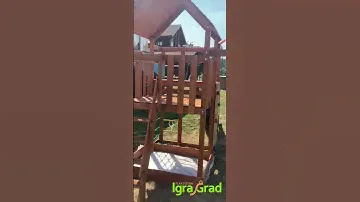 Видео обзор детской площадки "IgraGrad Крафт Pro 4"